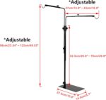 Promotes Growth Plants Grow Stand 2-Lights Adjustable Angle & Height 5.9Ft Timer Cord Free Placement